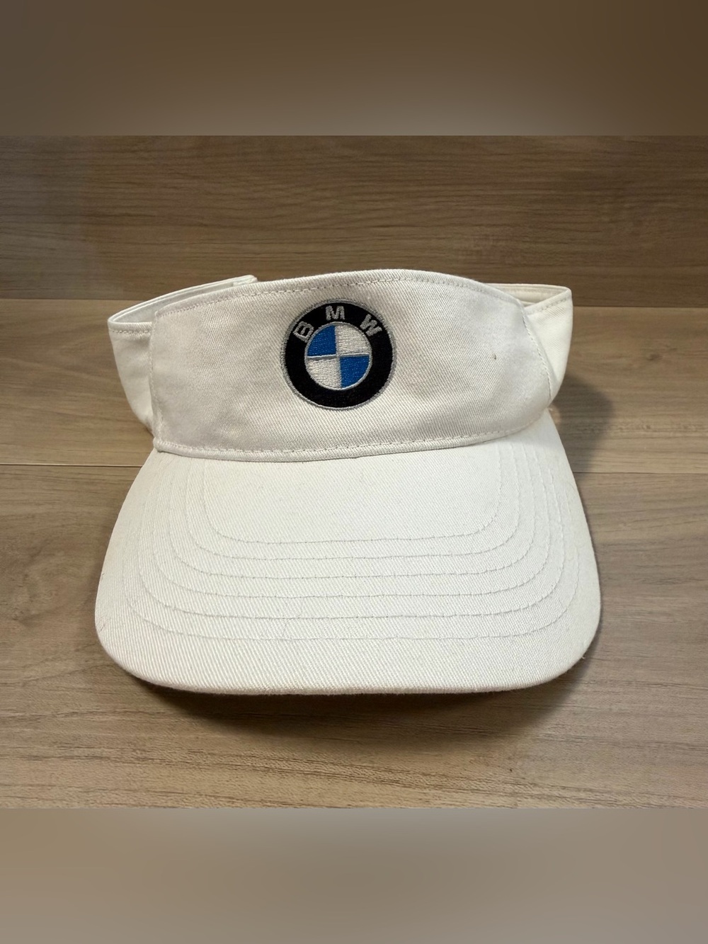 BMW Lifestyle Sports Car Sun Golf Classic Visor Hat Cap White